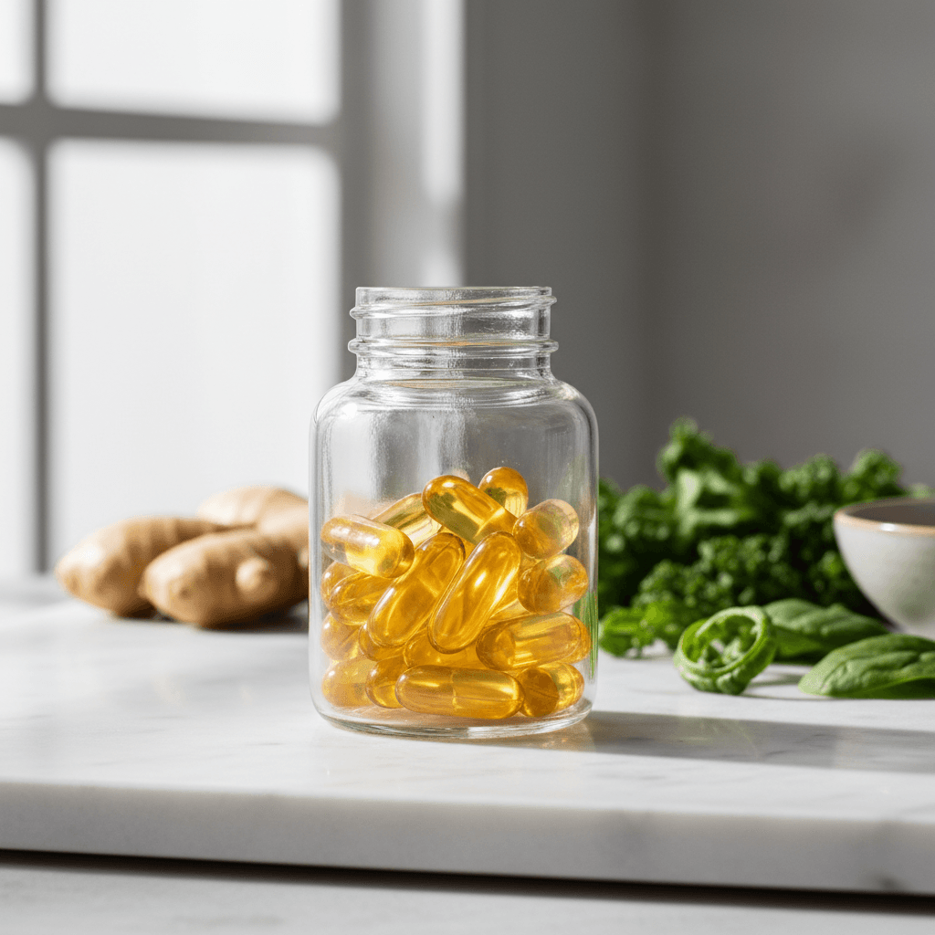 Detailed view of supplement formulations